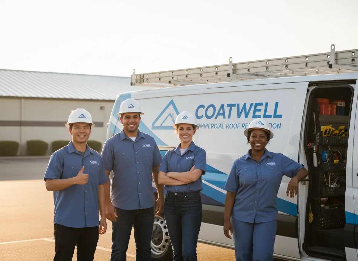 Commercial roof coating company in Pittsford, VT